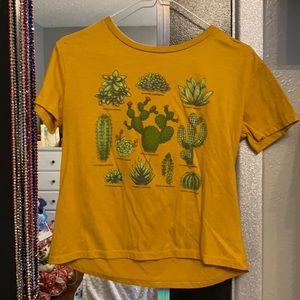 Yellow Cactus tshirt